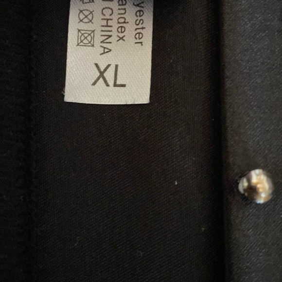 Alivila Y Corsette Boustiere Black Lace Up Satin Sexy Fancy Event Festival Sz XL - Picture 5 of 7